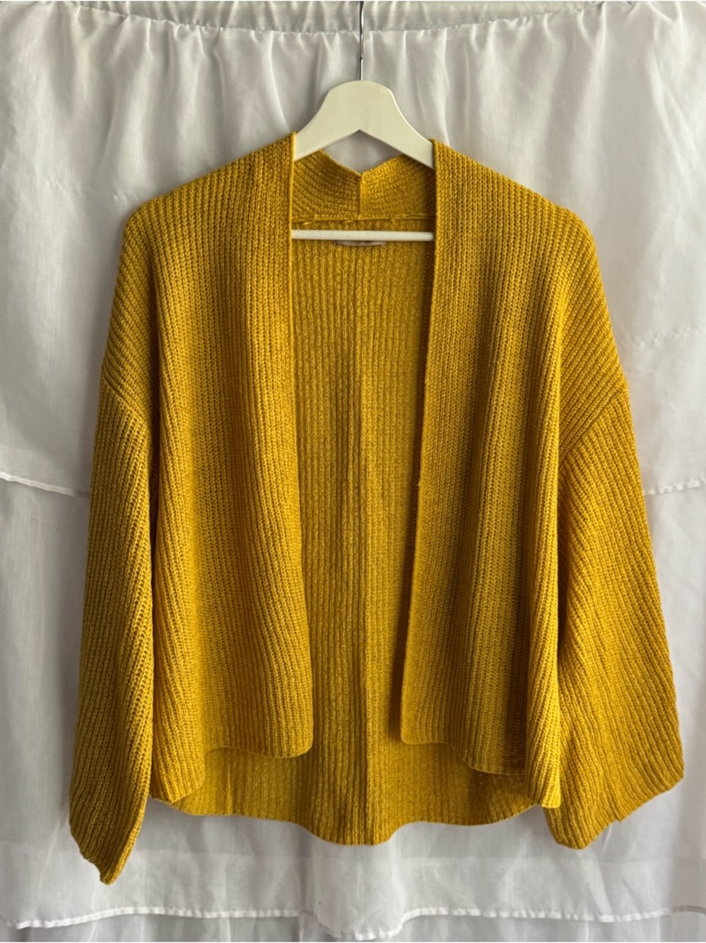 Anthropologie Cropped Open Cardigan